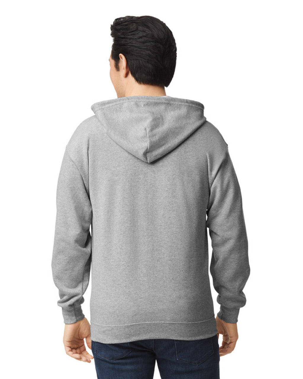 Zip-Up Hoodies 50/50 Cotton-Polyester