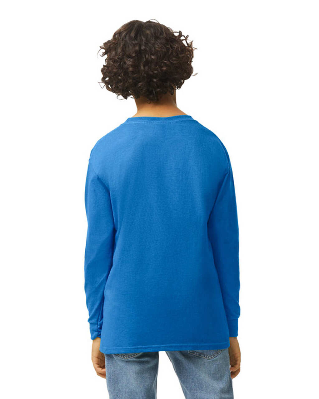 Kids Long Sleeve T-Shirt Midweight Cotton 8.8 oz | Gildan 5400B